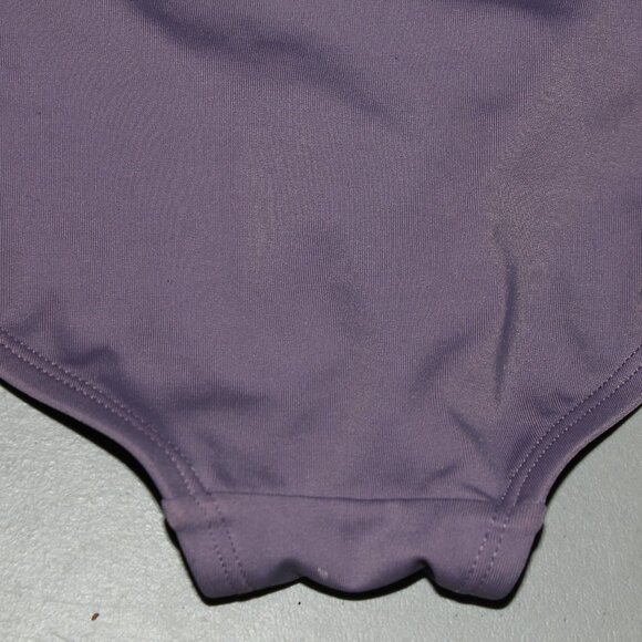 Purple 2 Pcs Justice Tankini Swimsuit Size 7 - Picture 10 of 10